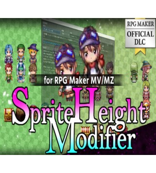 RPG MAKER MZ - Sprite Height Modifier DLC Steam Key GLOBAL